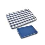 SOOTHING SLEEPING MAT - GINGHAM CHECK BLUE XS (W4 5xD30xH5cm) A3YPAL10139