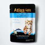 ATLAS CAT TUNA WHITE MEAT IN JELLY 70g. 30003309