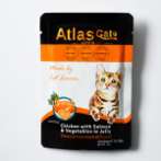 CAT CHICKEN WITH SALMON&VEGETABLE IN JELLY 70 G. 30003307