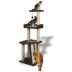 CAT TREE 4 TIER WITH BAMBOO MAT & TOY YS82275N