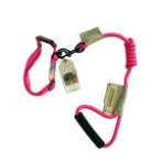 NYLON LEASHES 13 mm + HARNESS 25 mm  PINK 4903795629714