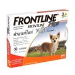 FRONTLINE PLUS  DOG <10 kg 3 tubes 264728
