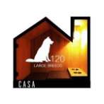 CASA 120  SIZE 120 x 120 x 120 cm. บ้านสัตว์เลี้ยงพร้อมอยู่ ขนาดใหญ่ CASA120